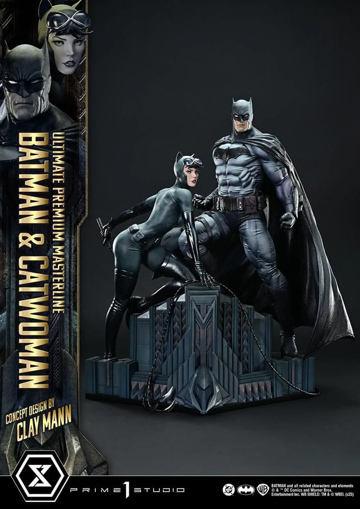 DC Comics Statue – Batman & Catwoman nach Clay Mann 56 cm 9