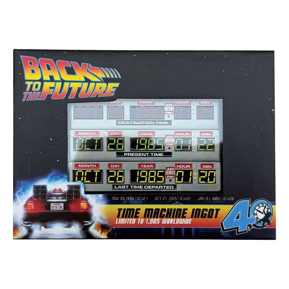 Back to the Future Sammlerbarren – Time Circuits 40th Anniversary 4