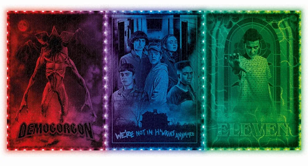 Stranger Things Jigsaw Puzzle – LED Demogorgon 520 Pieces 5