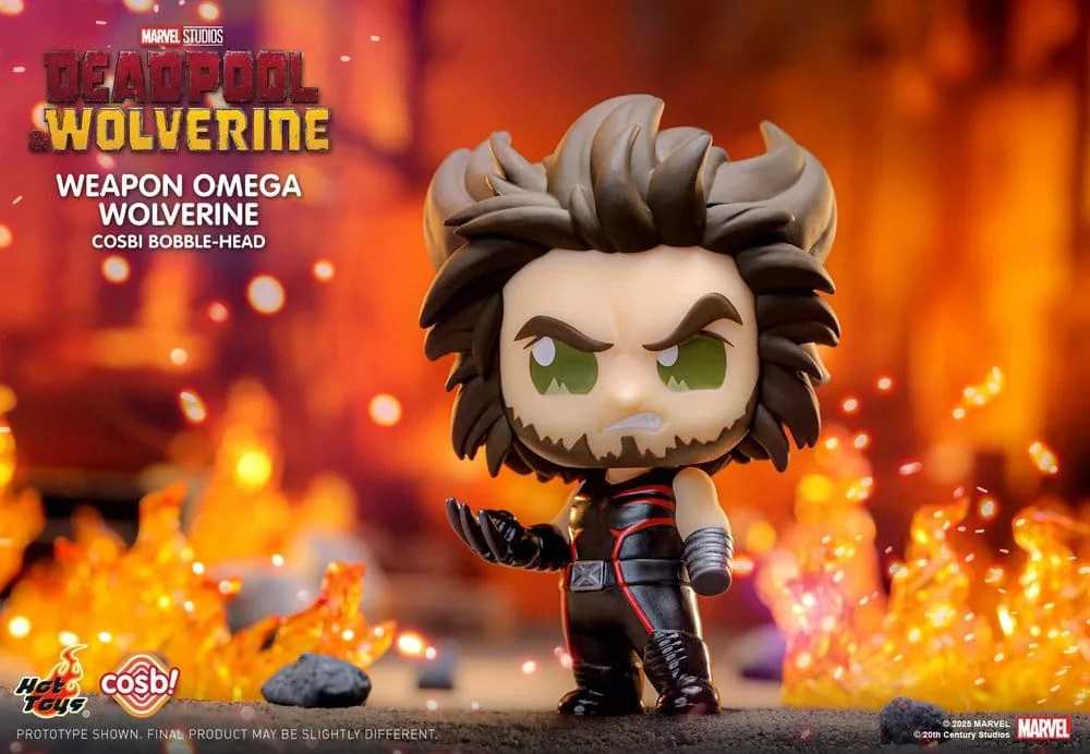 Deadpool & Wolverine Cosbi Figures – Series 2 Blind Box Display 9 cm 9