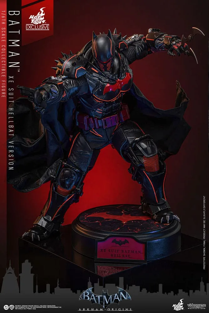 Batman Arkham Origins Actionfigur – XE Suit Hellbat 33 cm 3