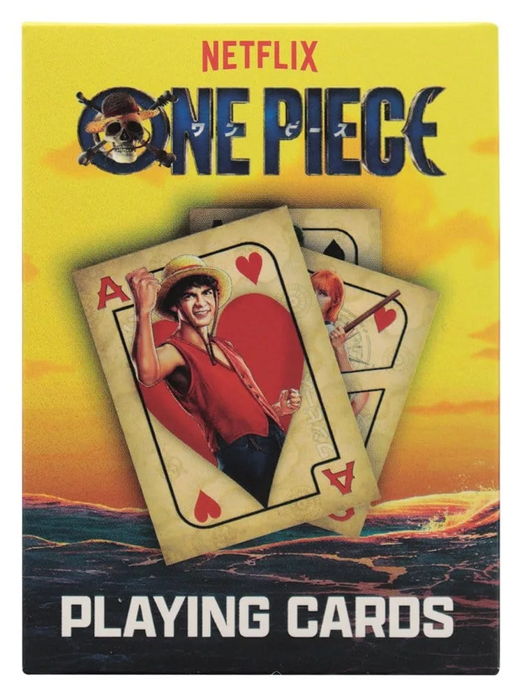 One Piece Gift Set – Playing Cards Going Merry Pin and Keyring 5