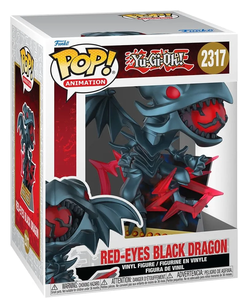 Yu-Gi-Oh Vinyl Figure – Red Eyes Dragon Pop Premium 9 cm 2