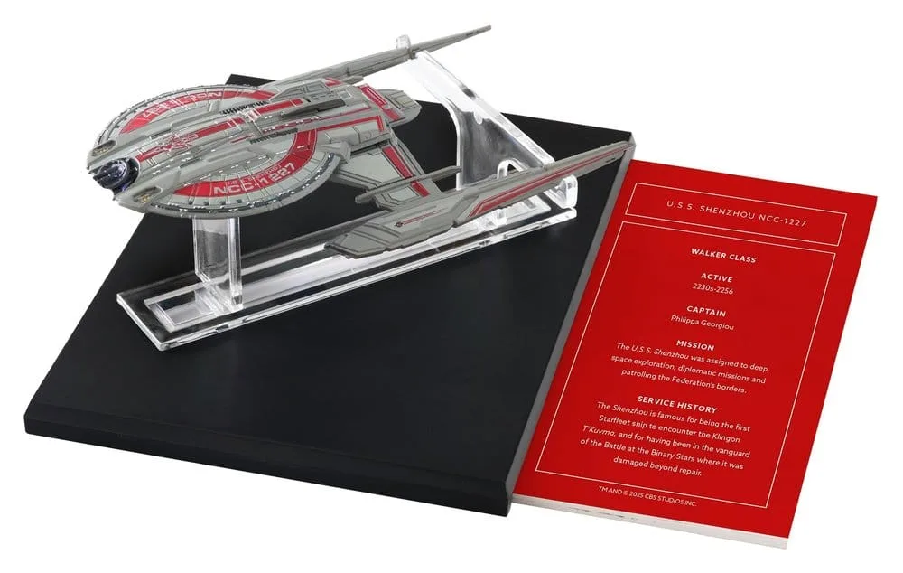 Star Trek Die-Cast Model – USS Shenzhou NCC-1227 10–12 cm