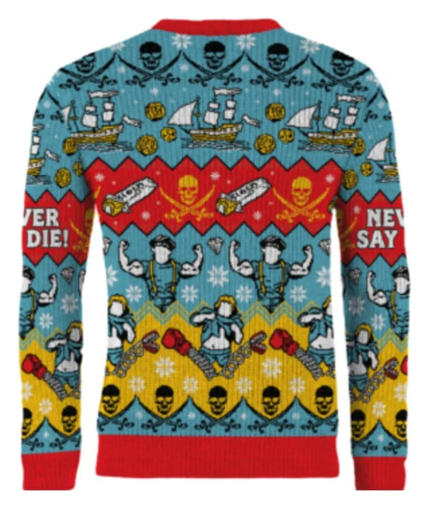 The Goonies Christmas Sweater – Never Say Die Size L