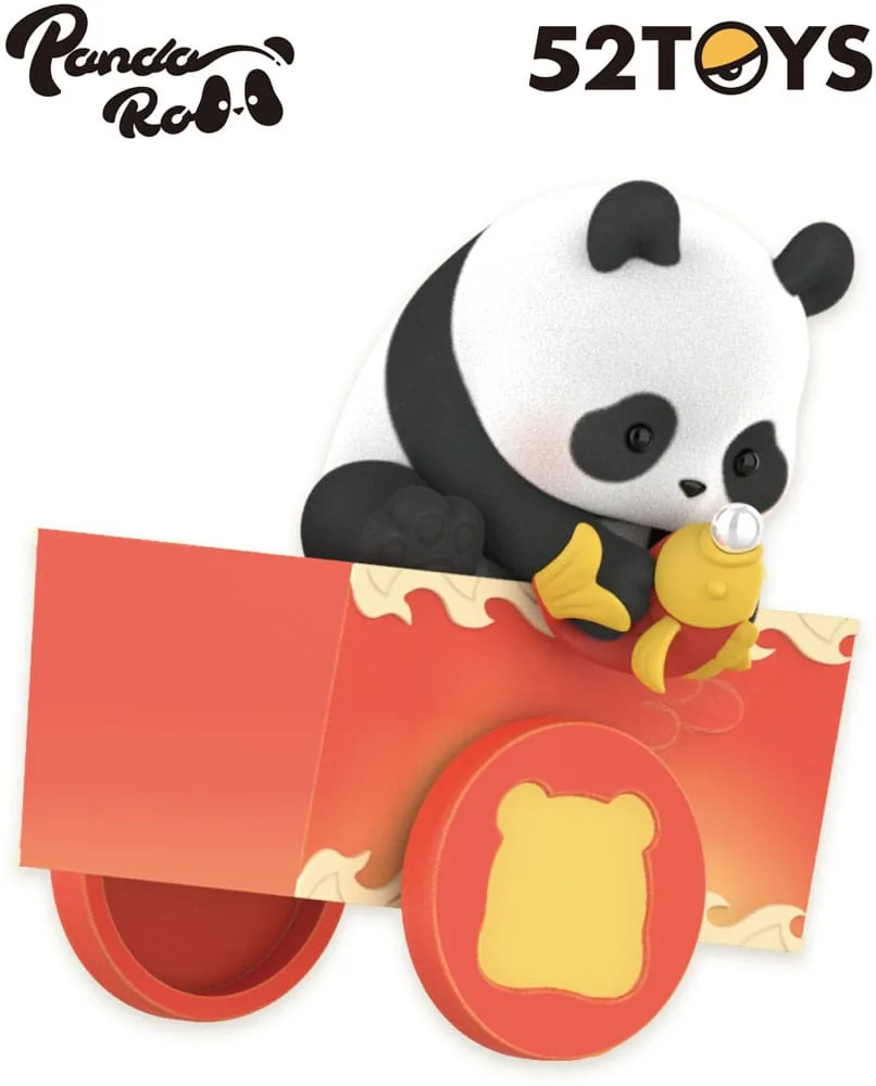 Panda Roll Blind Box Figures – Dragon Boat Racing Set of 4 10 cm 5