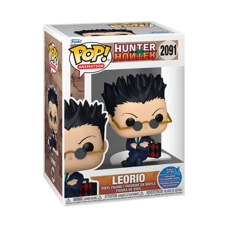 Hunter x Hunter Vinyl Figure – Leorio Sitting 9 cm 2