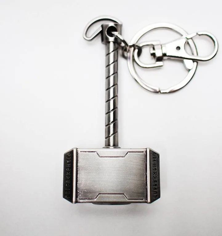 Marvel Comics Metal Keychain – Thor Hammer 7 cm