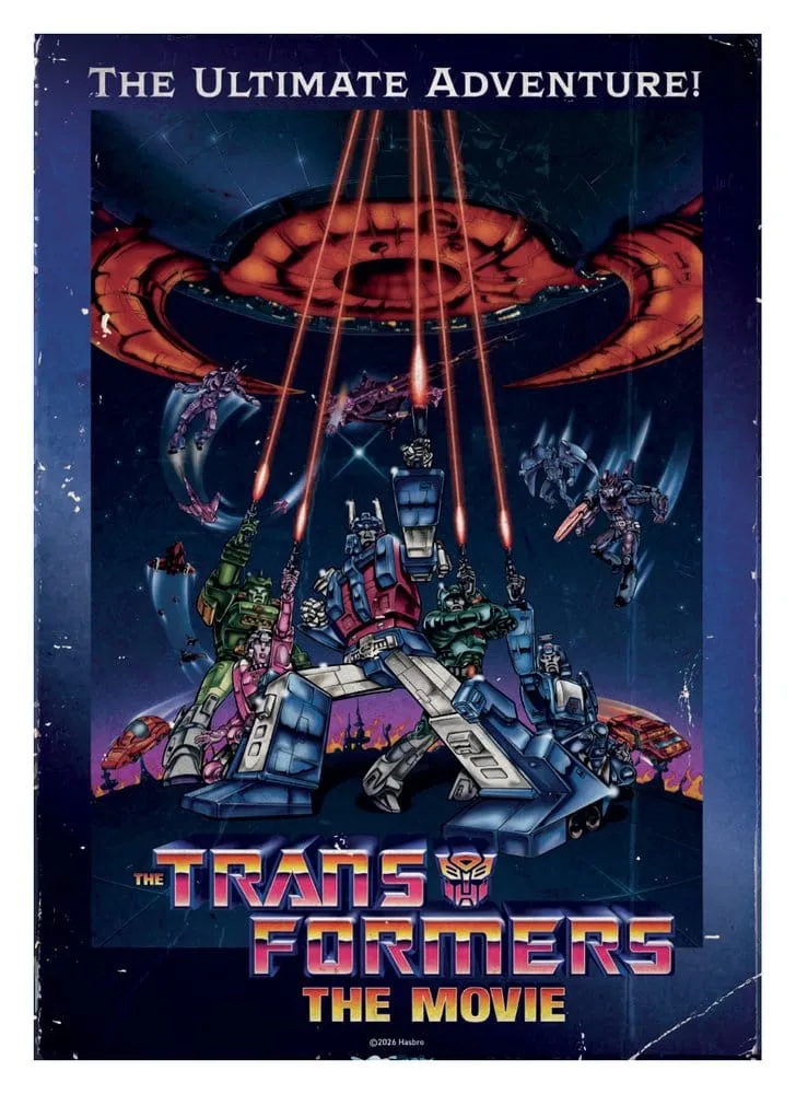 Transformers Art Print – The Movie 40th Anniversary 30 x 42 cm