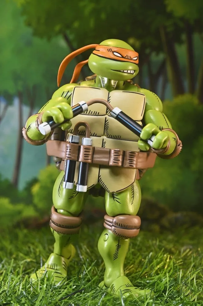 TMNT x Usagi Yojimbo Action Figure – Ultimate Michelangelo 17.8 cm 10