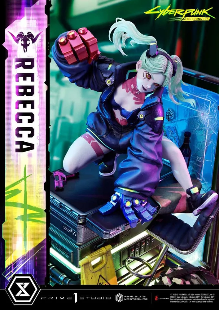 Cyberpunk Edgerunners Statue – Rebecca 1/4 Scale 54 cm 11