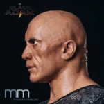Black Adam Bust – Life-Size Silicone Head 4