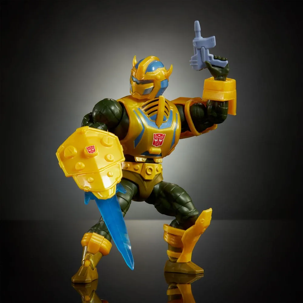MOTU x Transformers Figure – Bumblebee Armor Man-At-Arms 14 cm 3