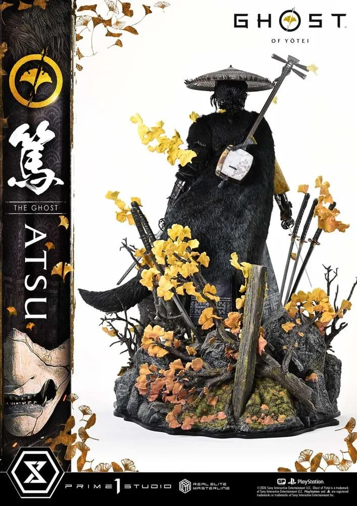 Ghost of Yotei Statue – Real Elite Masterline Atsu 59 cm 14