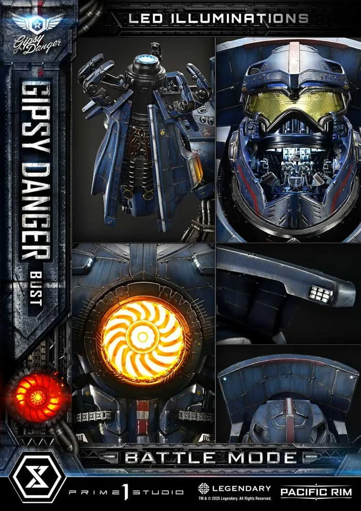 Pacific Rim Bust – Gipsy Danger Battle Mode 75 cm 8