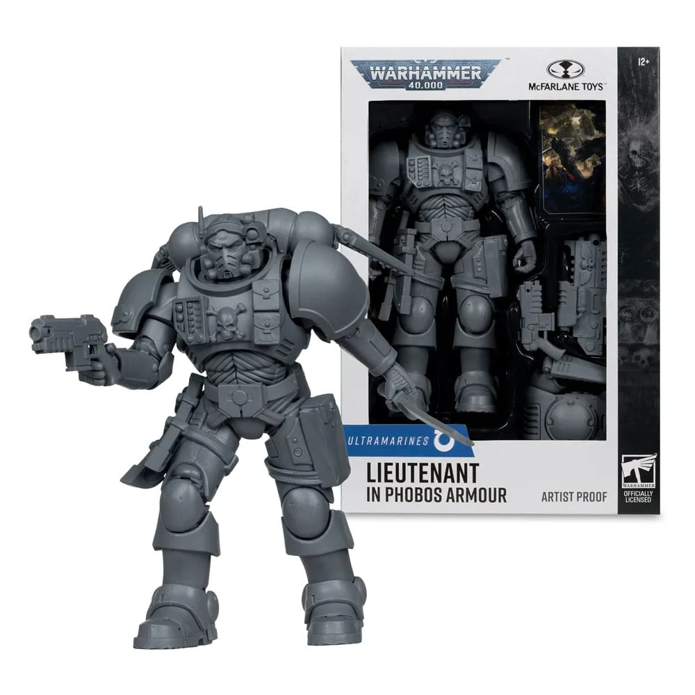 Warhammer 40,000 Action Figure – Artist Proof Lieutenant 18 cm 5