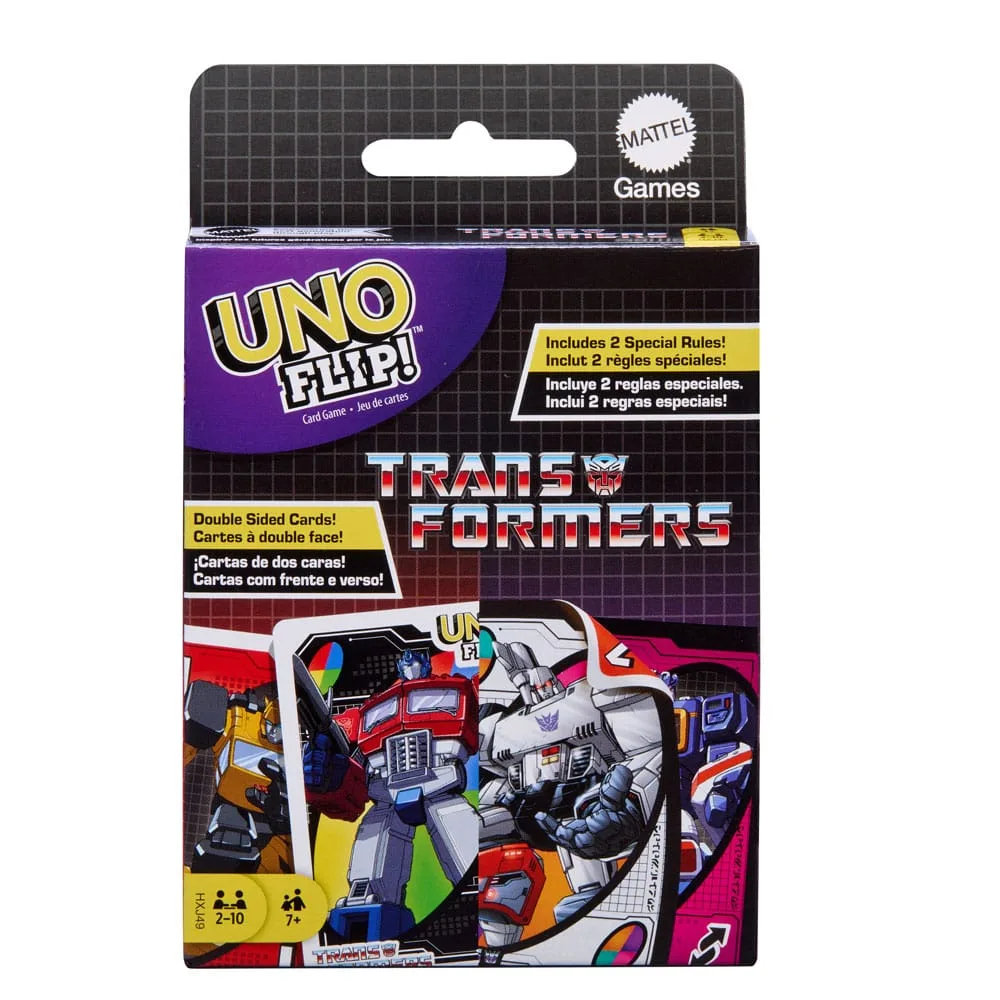 Transformers Card Game – UNO Flip 7