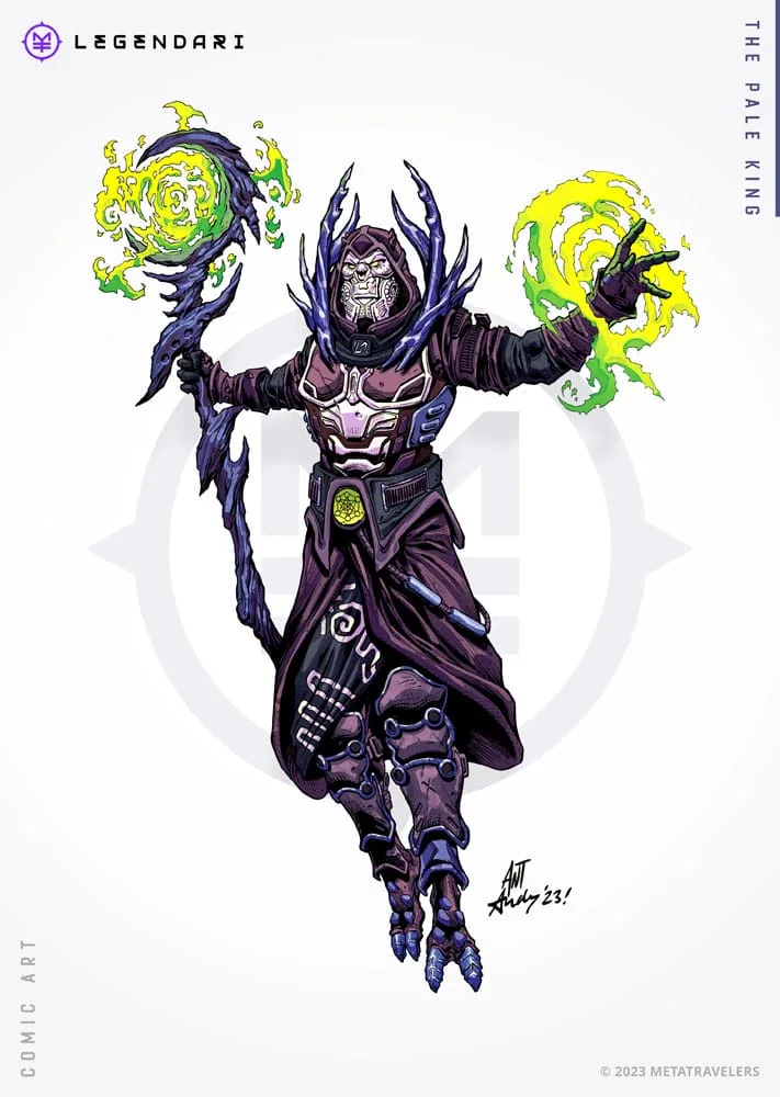 Legendari Action Figure – Pale King 1/10 Scale 18 cm 5