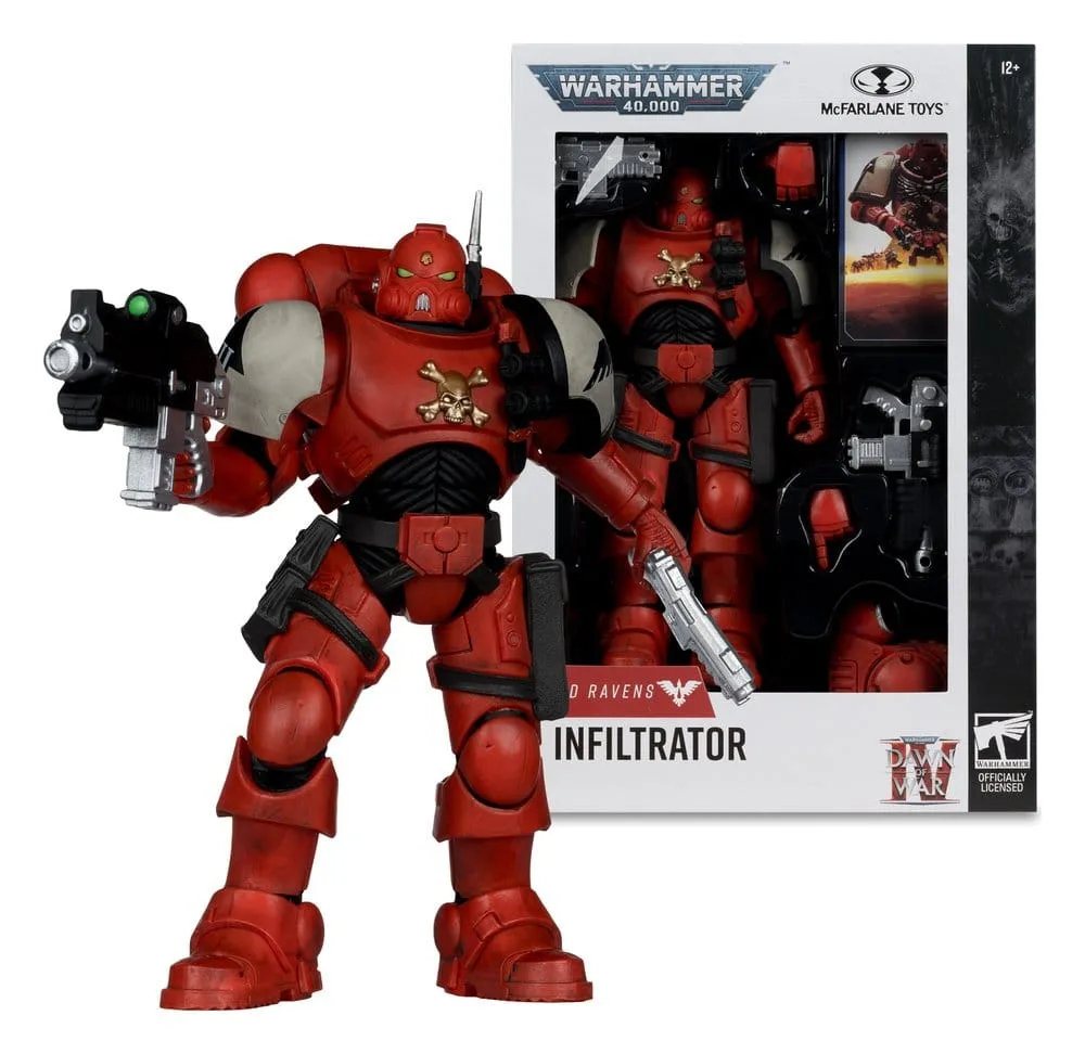Warhammer 40,000 Action Figure – Blood Ravens Infiltrator 20 cm 4