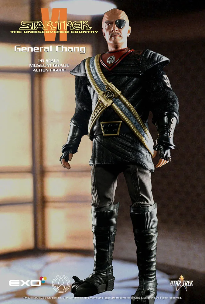 Star Trek VI Action Figure – General Chang 1/6 30 cm 7