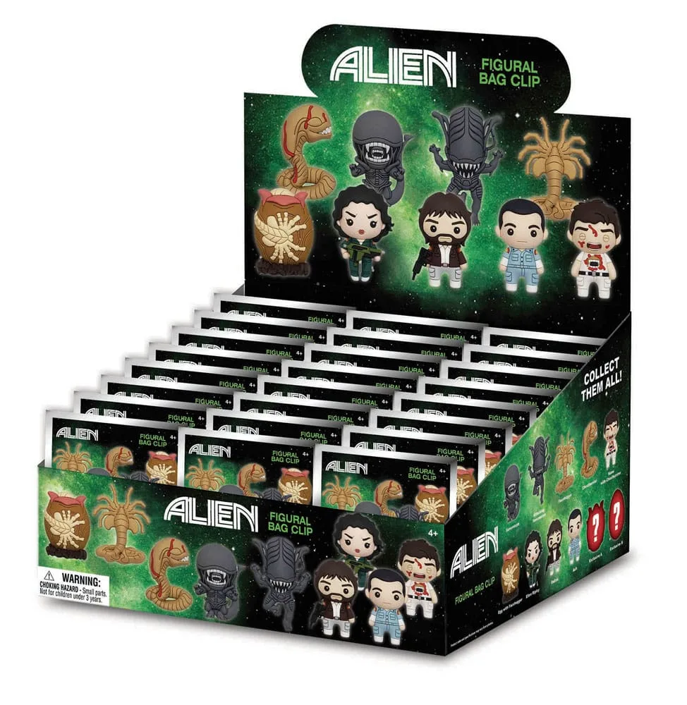 Alien Bag Clips – Series 1 Blind Bag Display of 24 3
