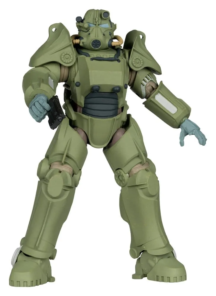 Fallout 76 Action Figure – T-45 Red Platinum Edition 20 cm