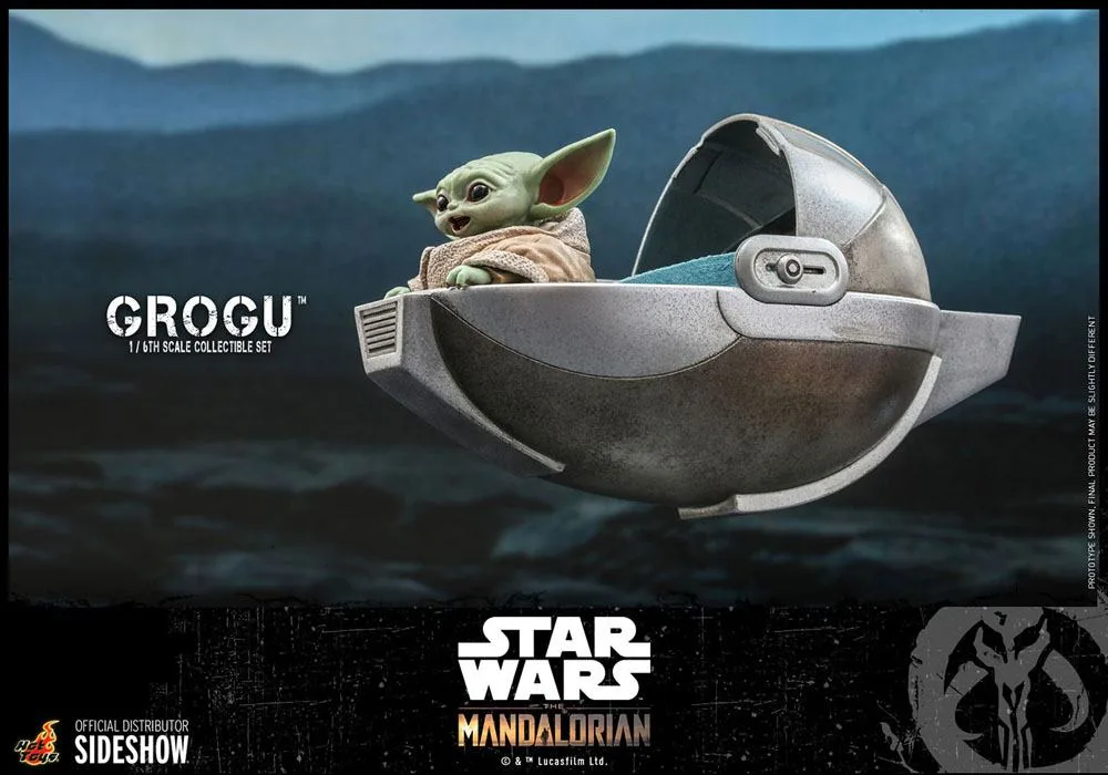 Star Wars The Mandalorian Figure Set – Grogu 1/6 Scale 5