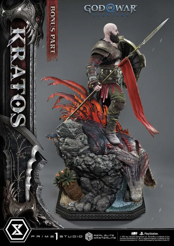 God of War Ragnarok Statue – Kratos Ultimate Bonus 95 cm 6