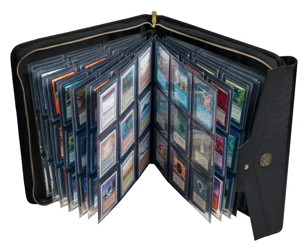 Enhance TCG Trading Card Album – Black 252-Card Toploader Binder