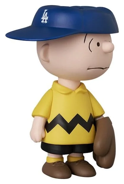 MLB x Peanuts Figure – Dodgers Charlie Brown 9 cm 2