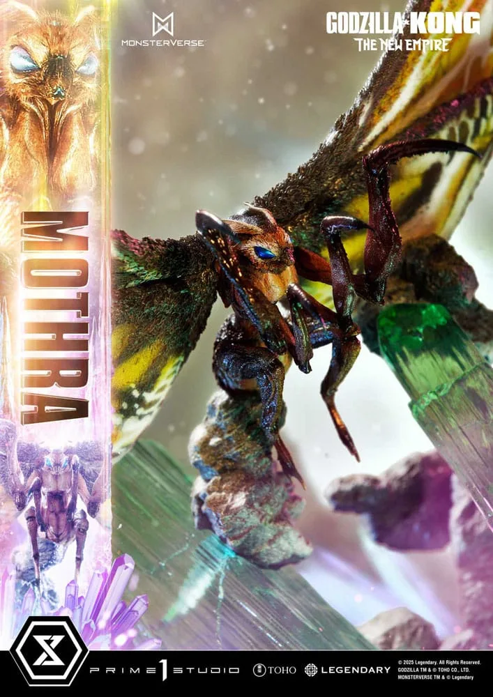 Godzilla x Kong The New Empire Statue – Mothra Diorama 113 cm 15