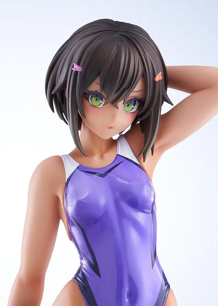 Arms Note Sammelfigur – Buchou-chan Purple Swimsuit 22 cm 3
