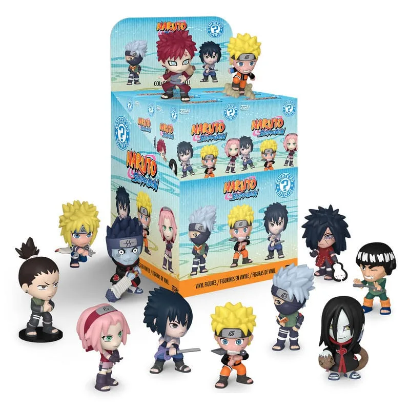Naruto Shippuden Mini Figures – Mystery Mini Display of 12 5 cm