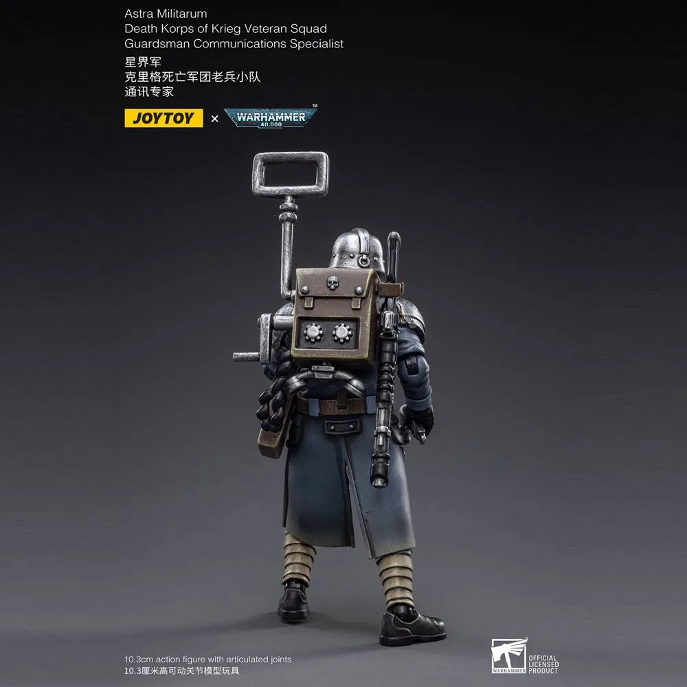 Warhammer 40k Action Figure – Krieg Comms Specialist 10.3 cm 7