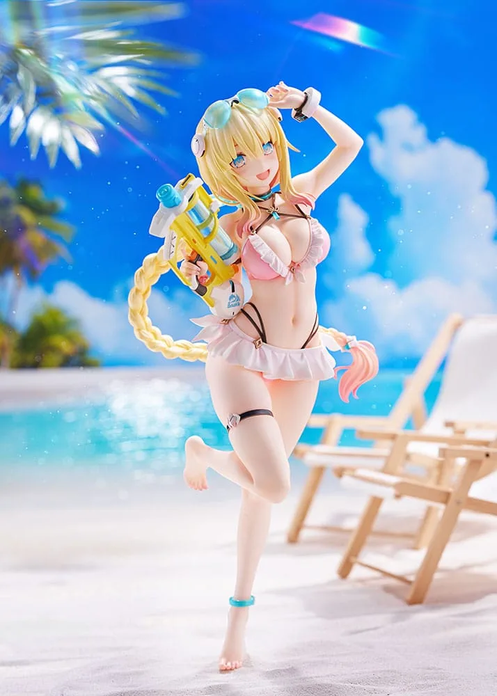 Phantasy Star Online es Statue – Akhtal Summer Vacation 24 cm 3