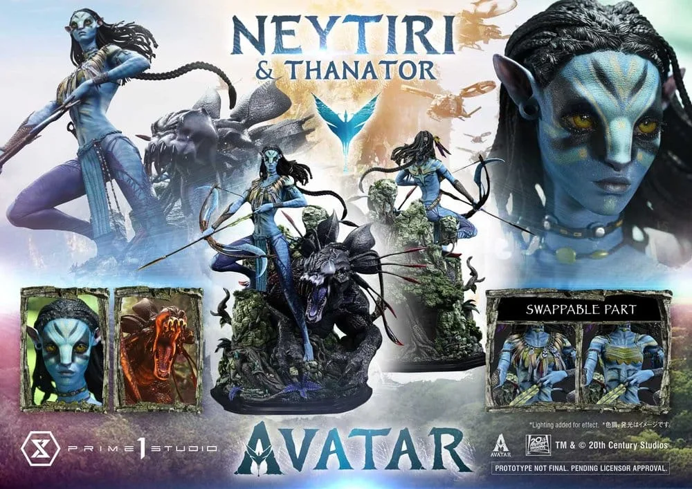 Avatar Statue – Neytiri and Thanator 1/4 Scale 75 cm 4