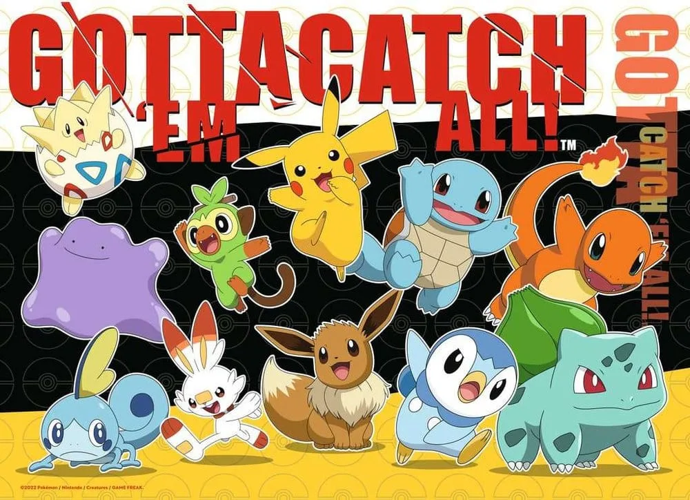 Pokémon Puzzle Set – Buddies 4 x 100 Pieces 4