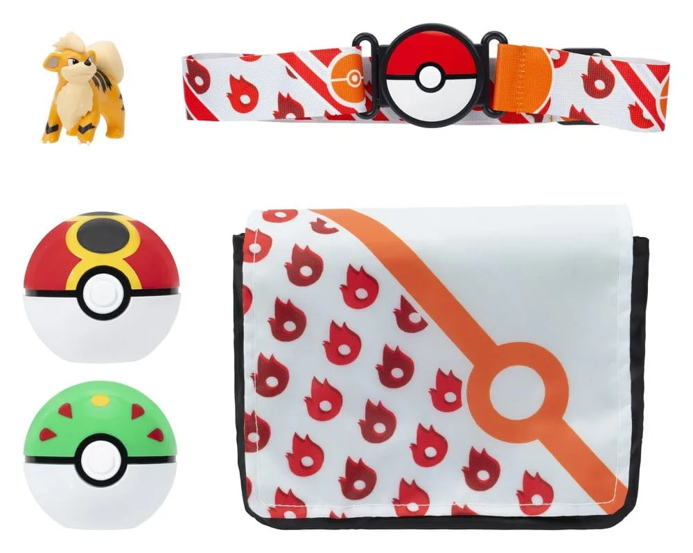 Pokémon Bandolier Set – Growlithe Clip 'n' Go