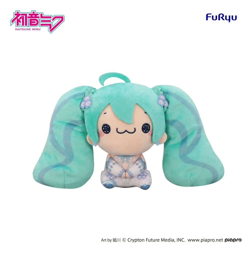 Hatsune Miku Plush Figure – Mochipico Nemophila A 15 cm