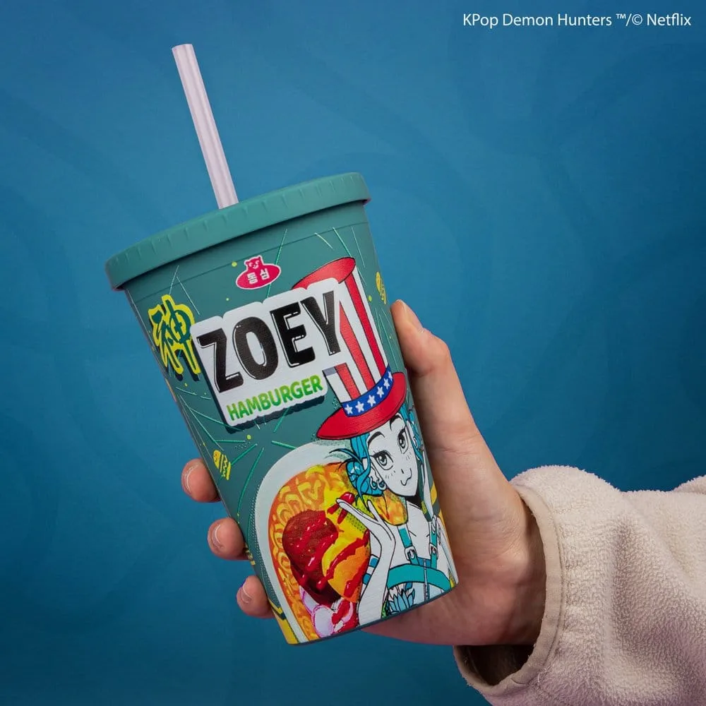 KPop Demon Hunters Tumbler – Zoey Hamburger 475 ml 2