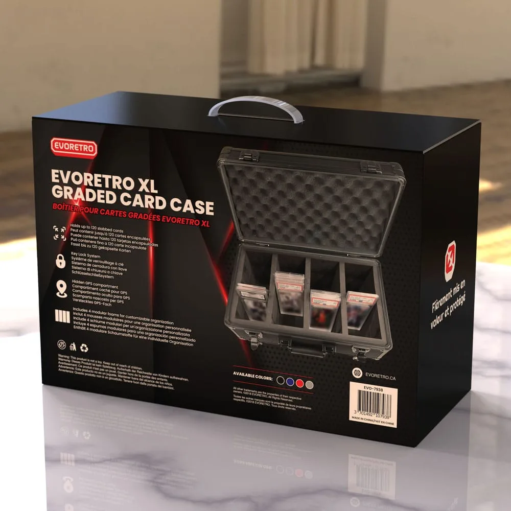 Evoretro Trading Card Suitcase – Black XL 3