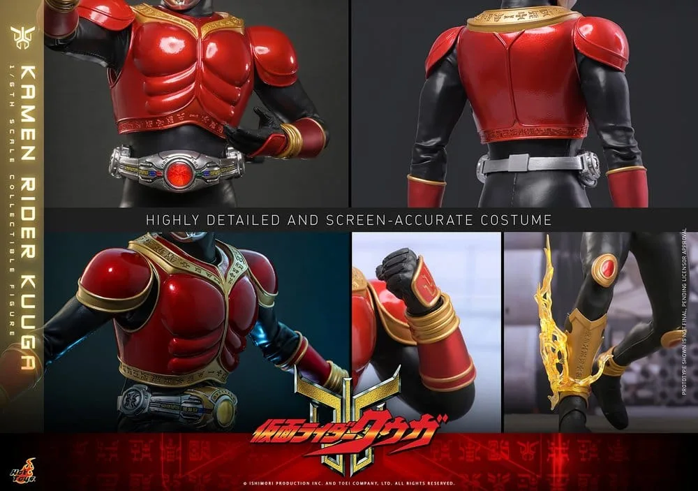 Kamen Rider actiefiguur – Kuuga schaal 1:6 31 cm 13