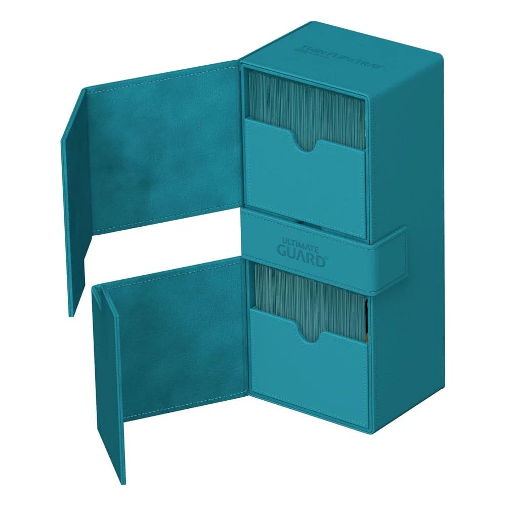 Ultimate Guard Deck Box – Twin Flip’n’Tray 266+ Xenoskin Petrol 8