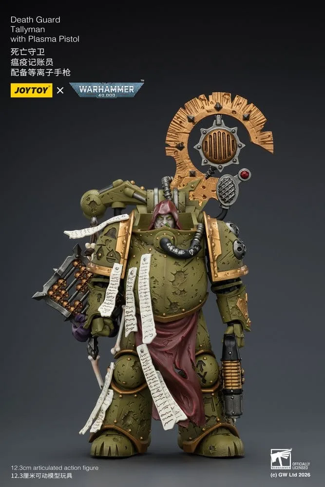Warhammer 40,000 Action Figure – Death Guard Tallyman 12.3 cm 2