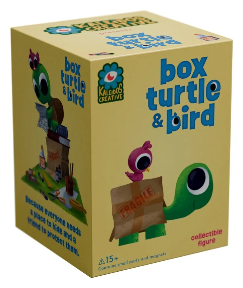 Box Turtle and Bird Mini Figures – Series 1 Blind Box Display 6 x 9 cm 2