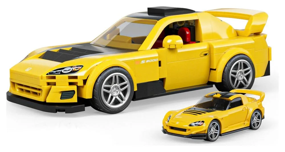 Hot Wheels Building Set – Mattel Brick Shop 2007 Honda S2000 1/32