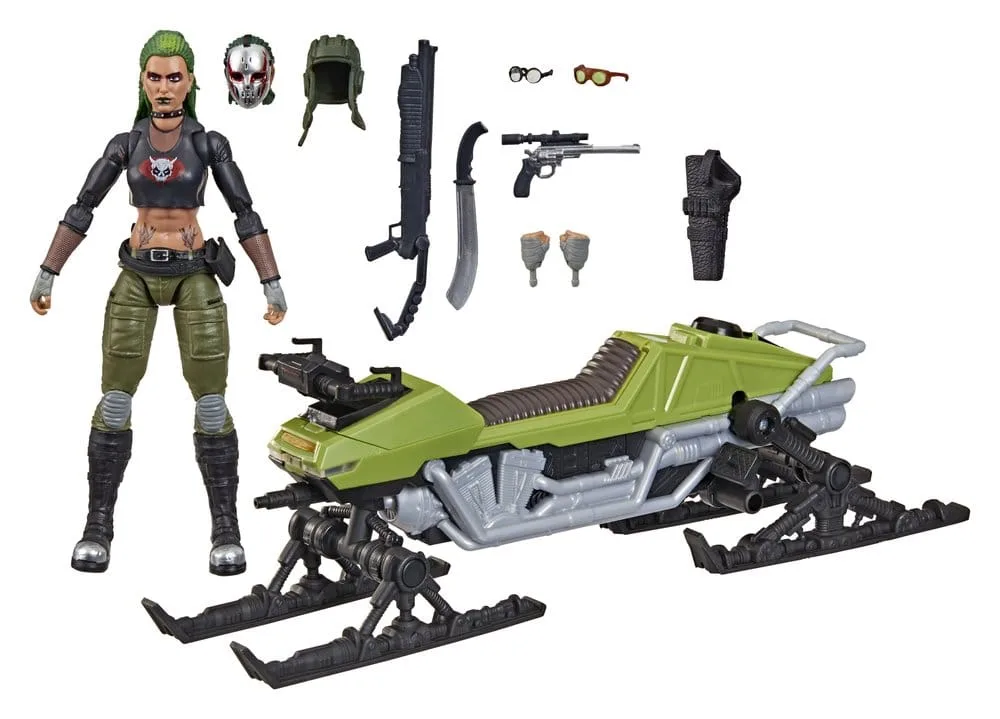 G.I. Joe Figure & Vehicle Set – Zanya & Dreadnok Chameleon 15 cm 4