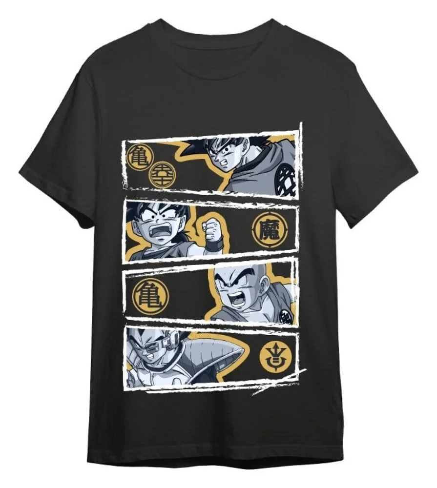 Dragon Ball Z T-Shirt – Vegeta Black Size S