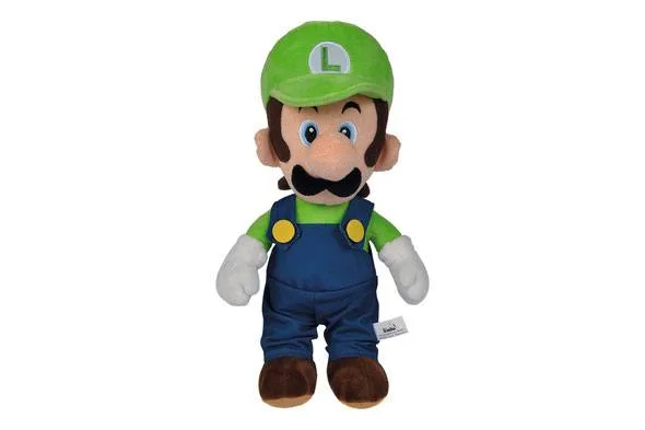 Super Mario Plush Figure – Luigi 30 cm