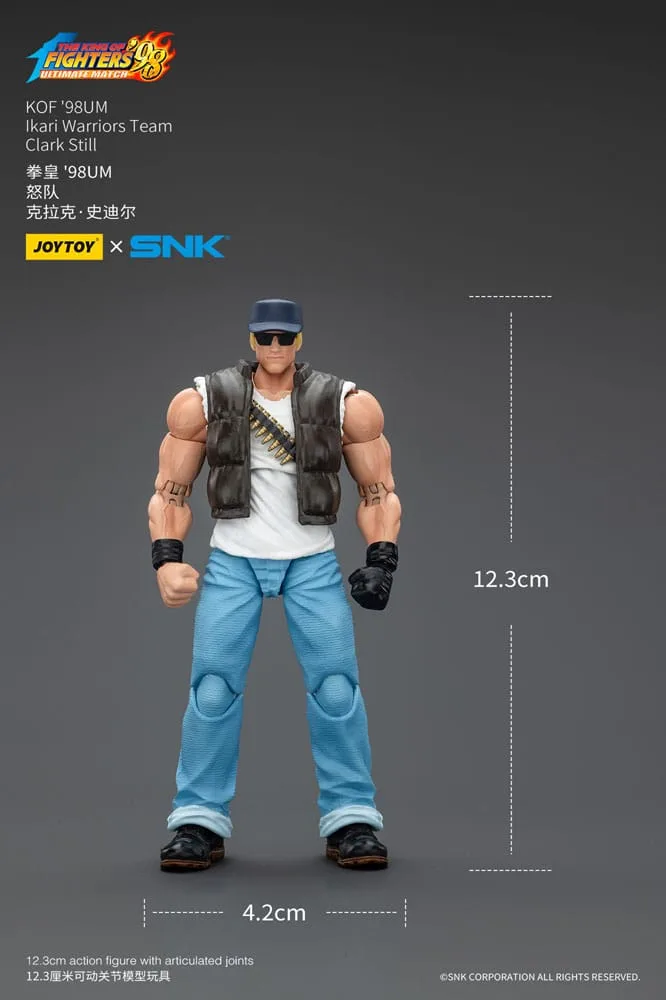 The King of Fighters 98 Action Figure – Clark Still 12 cm 10